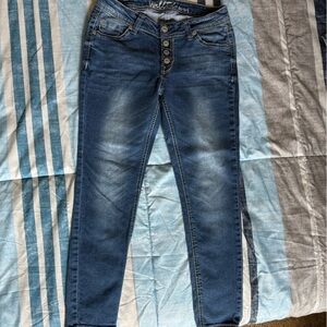 Chic Blue Skinny Jeans for Women